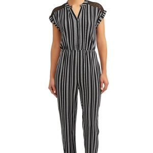 Short sleeve jumpsuit